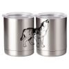 10 oz. Silver Stainless Steel Short Tumbler Thumbnail