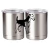 10 oz. Silver Stainless Steel Short Tumbler Thumbnail