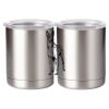 10 oz. Silver Stainless Steel Short Tumbler Thumbnail
