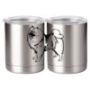 10 oz. Silver Stainless Steel Short Tumbler Thumbnail