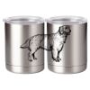 10 oz. Silver Stainless Steel Short Tumbler Thumbnail