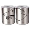 10 oz. Silver Stainless Steel Short Tumbler Thumbnail