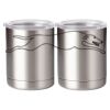 10 oz. Silver Stainless Steel Short Tumbler Thumbnail