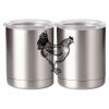 10 oz. Silver Stainless Steel Short Tumbler Thumbnail