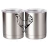 10 oz. Silver Stainless Steel Short Tumbler Thumbnail