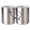 10 oz. Silver Stainless Steel Short Tumbler Thumbnail