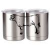 10 oz. Silver Stainless Steel Short Tumbler Thumbnail