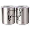10 oz. Silver Stainless Steel Short Tumbler Thumbnail
