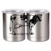 10 oz. Silver Stainless Steel Short Tumbler Thumbnail