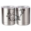 10 oz. Silver Stainless Steel Short Tumbler Thumbnail