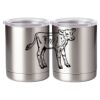 10 oz. Silver Stainless Steel Short Tumbler Thumbnail