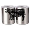 10 oz. Silver Stainless Steel Short Tumbler Thumbnail