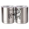 10 oz. Silver Stainless Steel Short Tumbler Thumbnail
