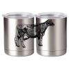 10 oz. Silver Stainless Steel Short Tumbler Thumbnail