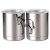 10 oz. Silver Stainless Steel Short Tumbler Thumbnail