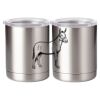 10 oz. Silver Stainless Steel Short Tumbler Thumbnail