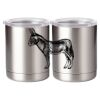 10 oz. Silver Stainless Steel Short Tumbler Thumbnail