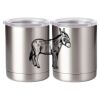 10 oz. Silver Stainless Steel Short Tumbler Thumbnail