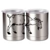 10 oz. Silver Stainless Steel Short Tumbler Thumbnail