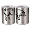 10 oz. Silver Stainless Steel Short Tumbler Thumbnail