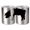 10 oz. Silver Stainless Steel Short Tumbler Thumbnail