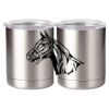 10 oz. Silver Stainless Steel Short Tumbler Thumbnail