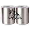 10 oz. Silver Stainless Steel Short Tumbler Thumbnail