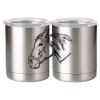 10 oz. Silver Stainless Steel Short Tumbler Thumbnail
