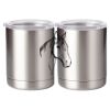 10 oz. Silver Stainless Steel Short Tumbler Thumbnail
