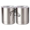 10 oz. Silver Stainless Steel Short Tumbler Thumbnail