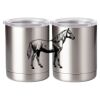 10 oz. Silver Stainless Steel Short Tumbler Thumbnail