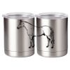 10 oz. Silver Stainless Steel Short Tumbler Thumbnail