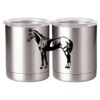 10 oz. Silver Stainless Steel Short Tumbler Thumbnail