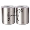 10 oz. Silver Stainless Steel Short Tumbler Thumbnail