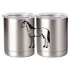 10 oz. Silver Stainless Steel Short Tumbler Thumbnail