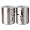 10 oz. Silver Stainless Steel Short Tumbler Thumbnail