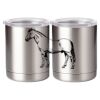 10 oz. Silver Stainless Steel Short Tumbler Thumbnail