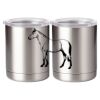 10 oz. Silver Stainless Steel Short Tumbler Thumbnail