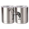 10 oz. Silver Stainless Steel Short Tumbler Thumbnail