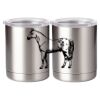 10 oz. Silver Stainless Steel Short Tumbler Thumbnail