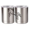 10 oz. Silver Stainless Steel Short Tumbler Thumbnail