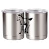 10 oz. Silver Stainless Steel Short Tumbler Thumbnail