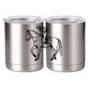 10 oz. Silver Stainless Steel Short Tumbler Thumbnail