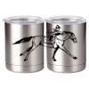 10 oz. Silver Stainless Steel Short Tumbler Thumbnail