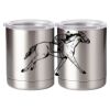 10 oz. Silver Stainless Steel Short Tumbler Thumbnail