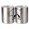 10 oz. Silver Stainless Steel Short Tumbler Thumbnail