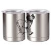 10 oz. Silver Stainless Steel Short Tumbler Thumbnail