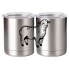 10 oz. Silver Stainless Steel Short Tumbler Thumbnail