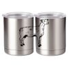 10 oz. Silver Stainless Steel Short Tumbler Thumbnail