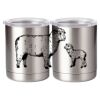 10 oz. Silver Stainless Steel Short Tumbler Thumbnail